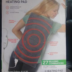 Heating Pad And Massager  With 27 Settings.