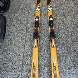Dynastar Skis With Skis Poles