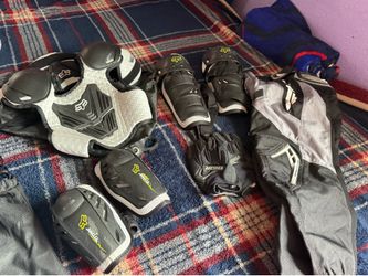 Motorcycle gear for young boys
