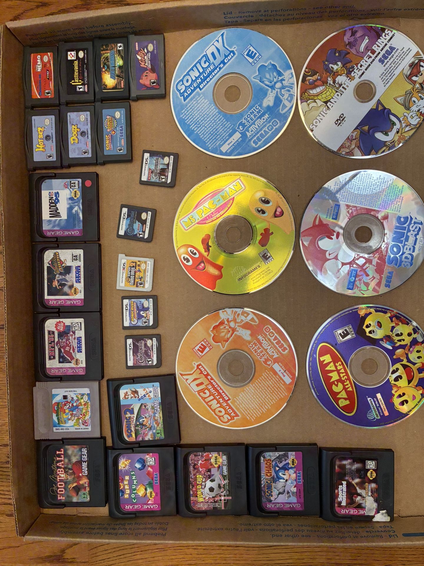 Preowned Vintage Video Games