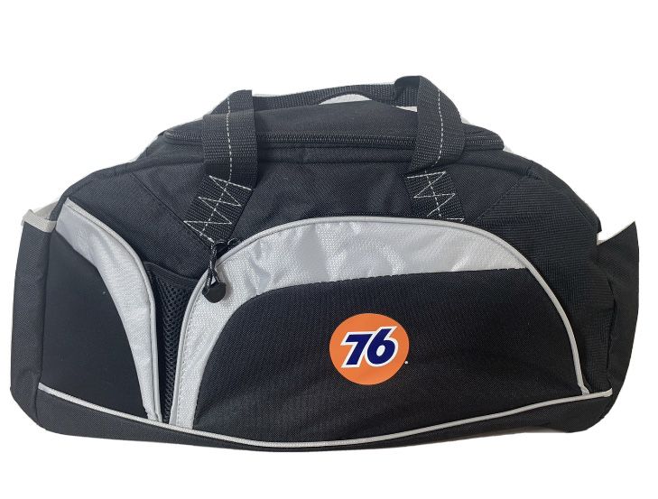 Union 76 Gas Station Duffel Bag Backpack Gym Handbag Black 76 Ball