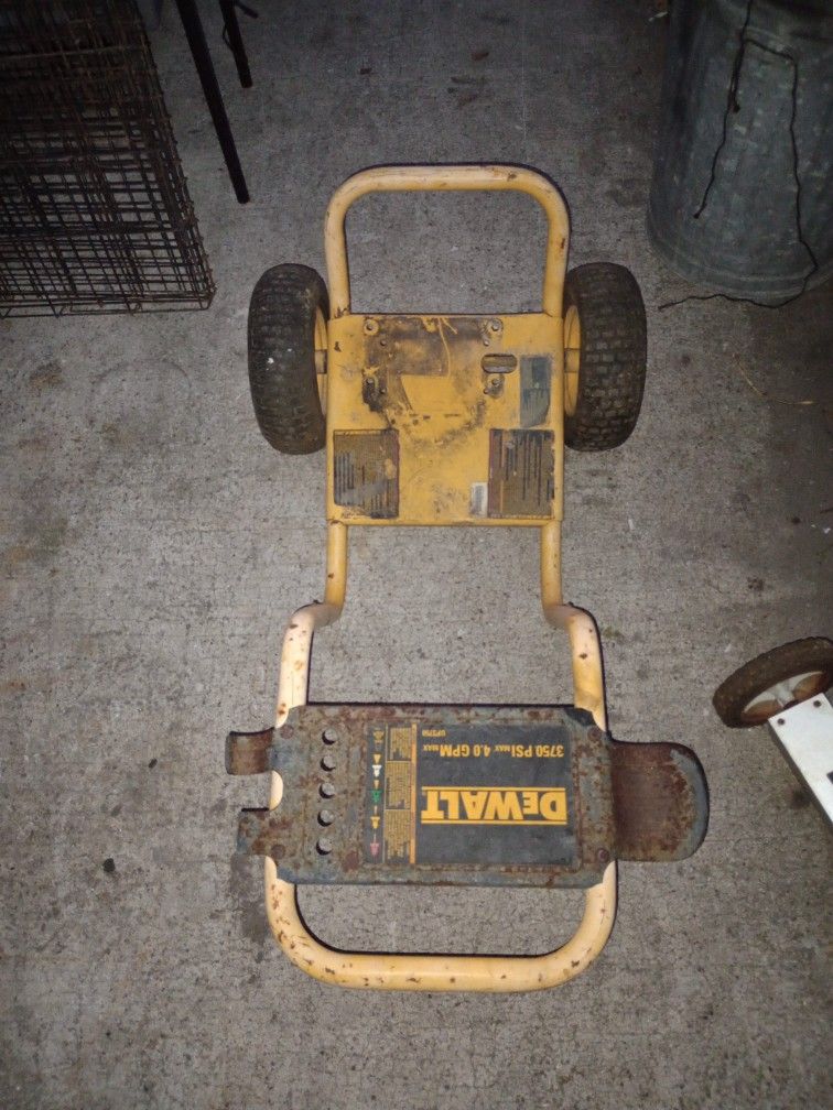 DeWalt Power Washer Stand  Frame Only 15 Dallors