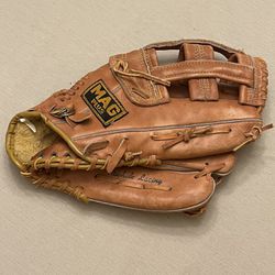 MAG PLUS Handcrafted MP-3497 BASEBALL Top Grain Leather Glove RHT