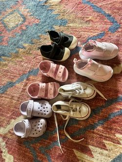 Baby girl size 5 shoes