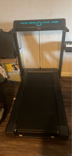 Black Treadmill with LED Display