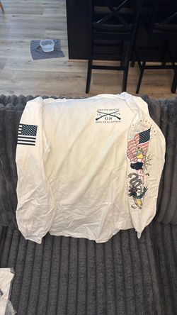 Grunt style XL T shirt NEW nautical pinup long sleeve