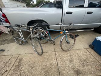 Selling two Old school bikes, 26 inch rim