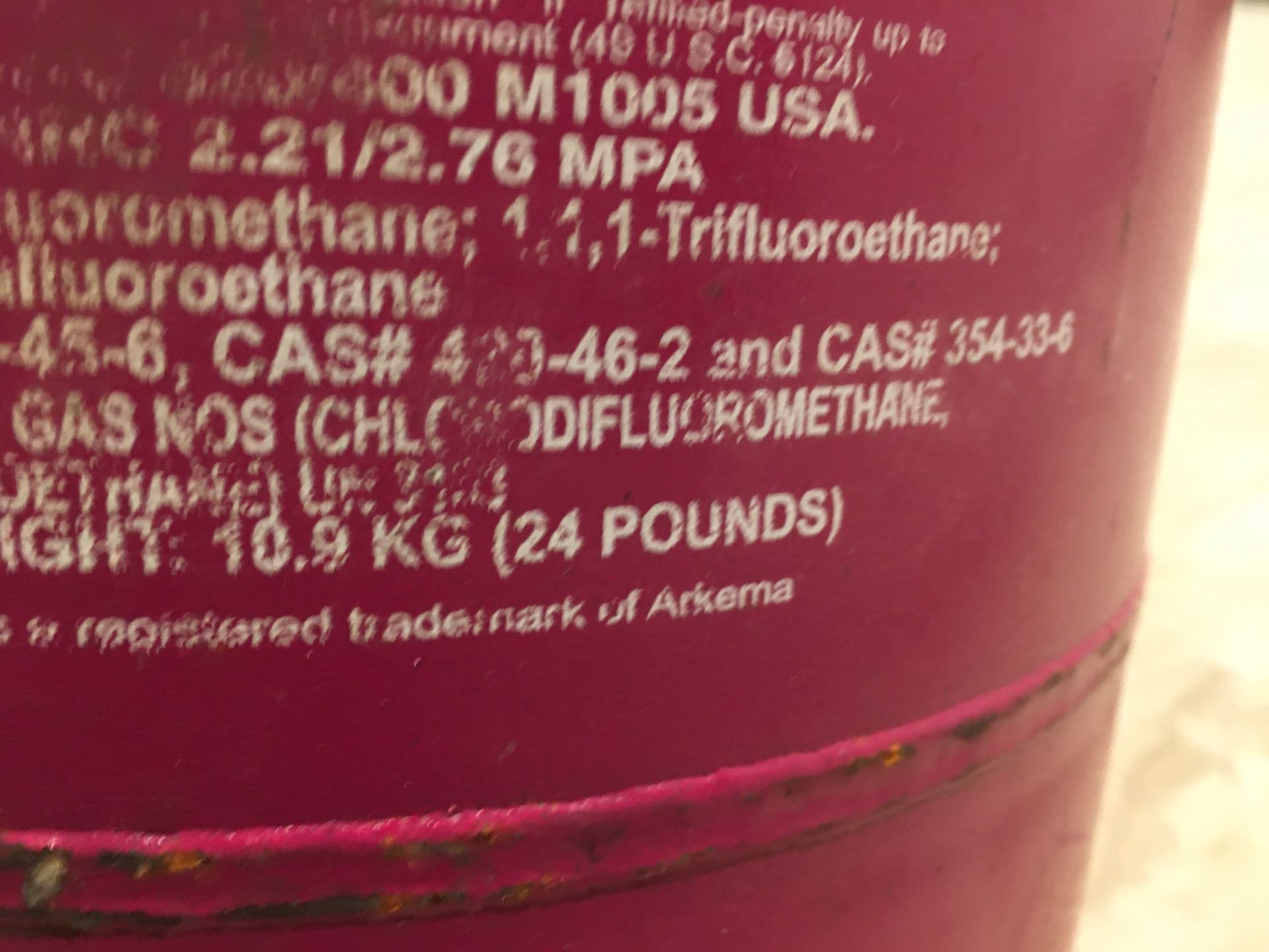 408a refrigerant 24lbs new