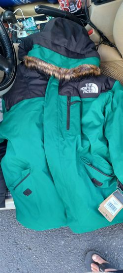 The North Face Winter Jacket with Faux Fur Hood