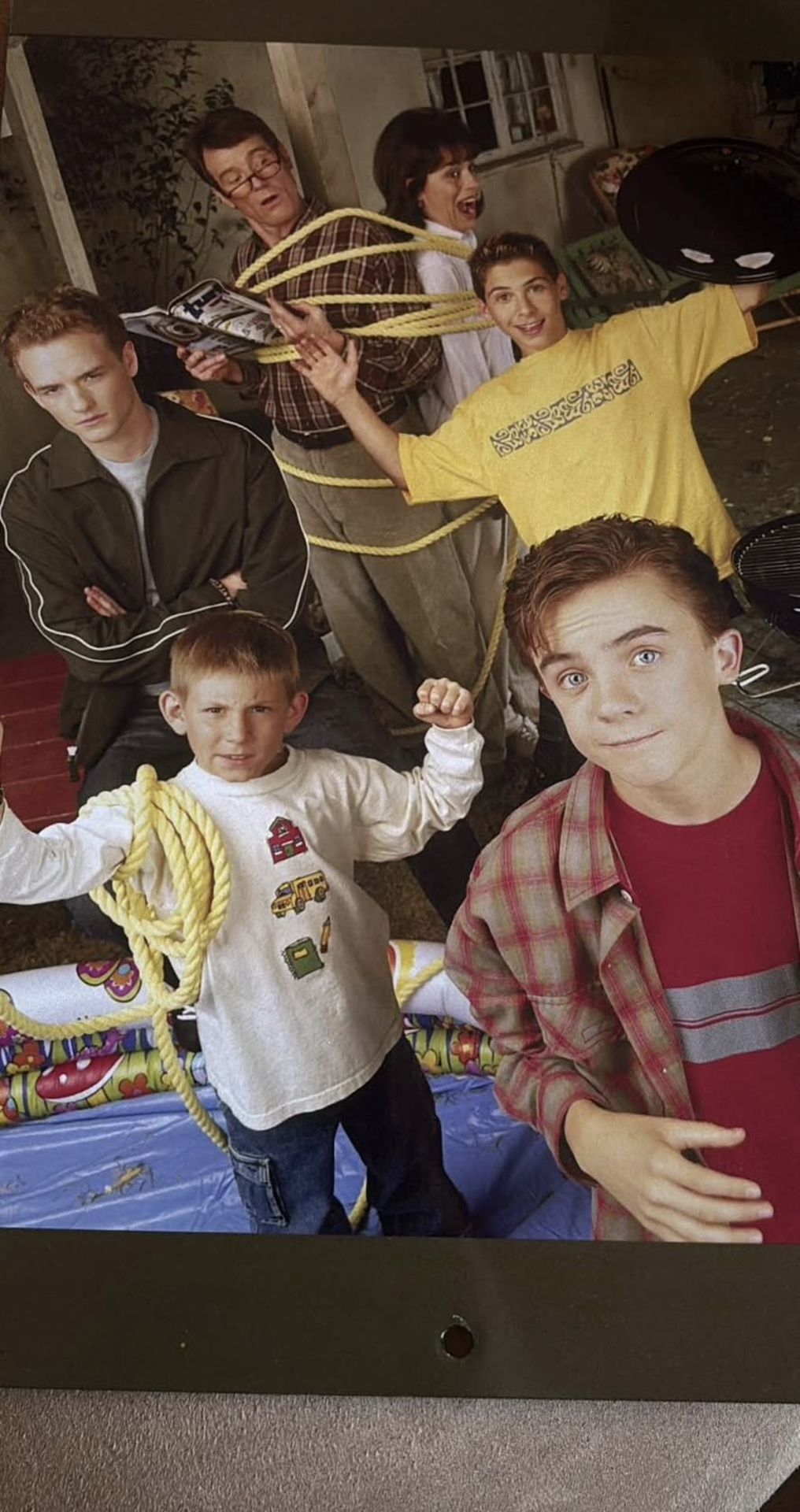 metal Malcolm In The Middle poster