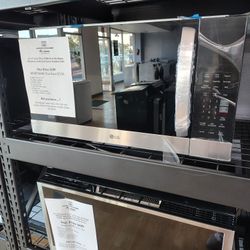 $189 LG Over The Range Microwave With Child Lock