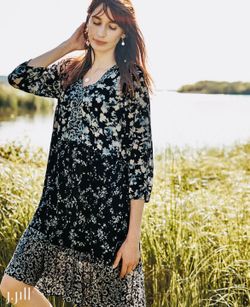 J. JILL Women’s floral summer dress. LARGE