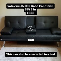 Free Sofa cum Bed And full Size Bed Frame