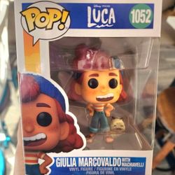 Unopened "Luca Giulia Marcovaldo with Machiavelli" Funko Pop Figurine