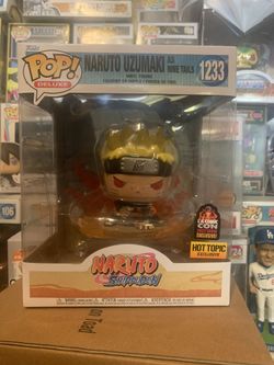 Funko Pop! Deluxe Naruto Shippuden Naruto Uzumaki As Nine Tails LA Comic Con 2022 Exclusive 