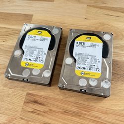 WD 3TB 7200RPM Enterprise CMR HDD for NAS or Server