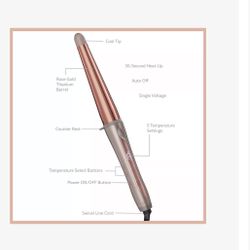 InfinitiPRO By Conair Digital Curling Wand Luxe Series