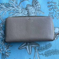 Kate Spade Beige Leather Wallet