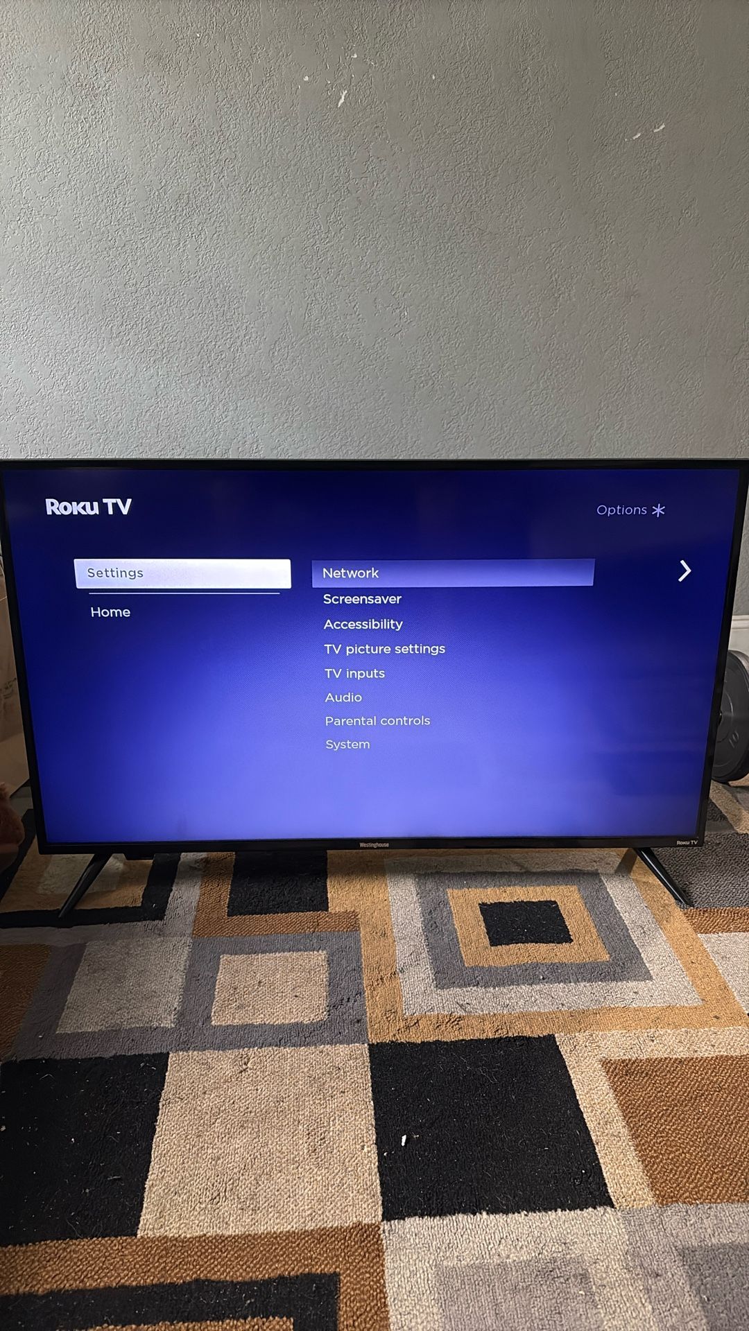 40 Inch Roku TV All Black