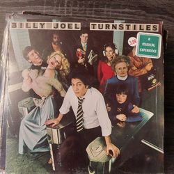 Vinyl Record LP Album Billy Joel Turnstiles
