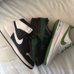 Air Force One + Jordan One OG High + Jordan 4 RM 60OBO