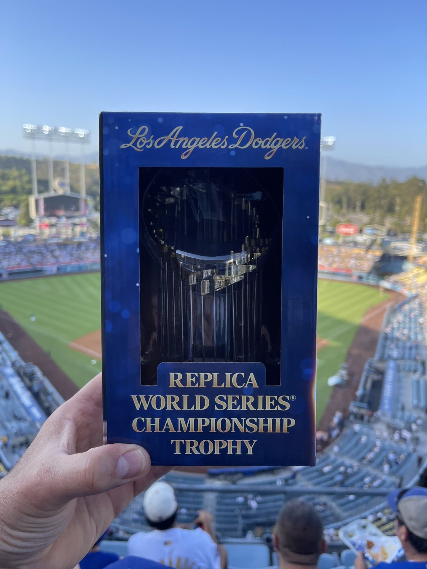 Dodgers 2024 World Series Replica Trophy