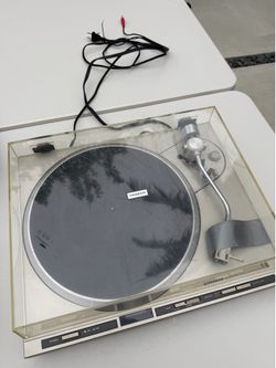 Vintage record player