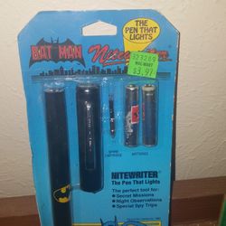 batman nite writer pen 1982