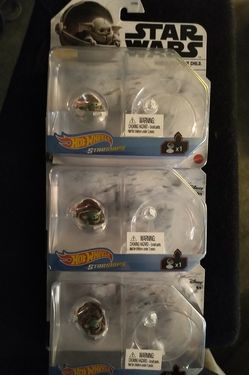 Grogu In Carrier Hot Wheel