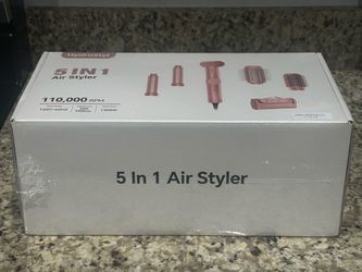 5-in-1 Hair Dryer & Styling Brush – Auto-Wrap Curling – 1300W
