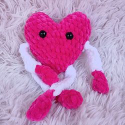 Heart Buddy Crochet Plushie