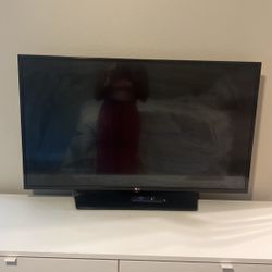 standard 40 LG TV with Roku equipment included