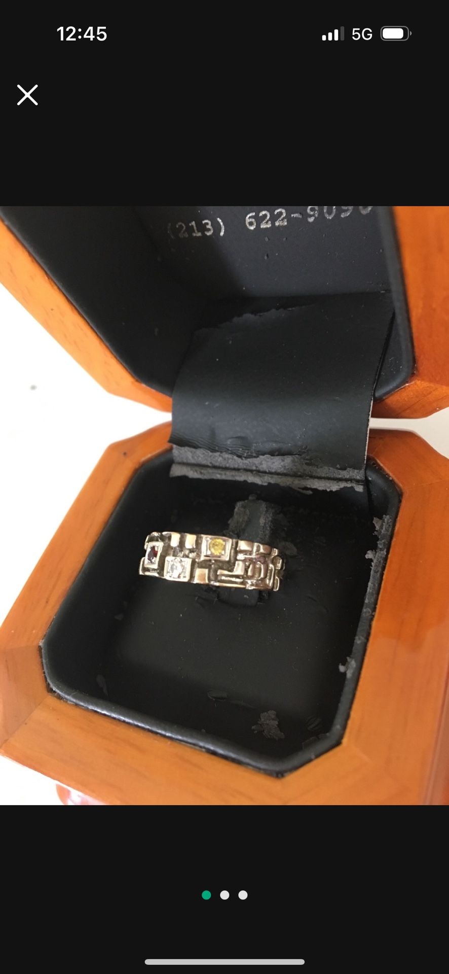 14k Gold Nugget Ring
