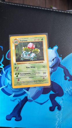 Pokemon ivysaur 1st edition