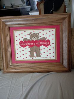 Cute little picture cash only 17 long width 20