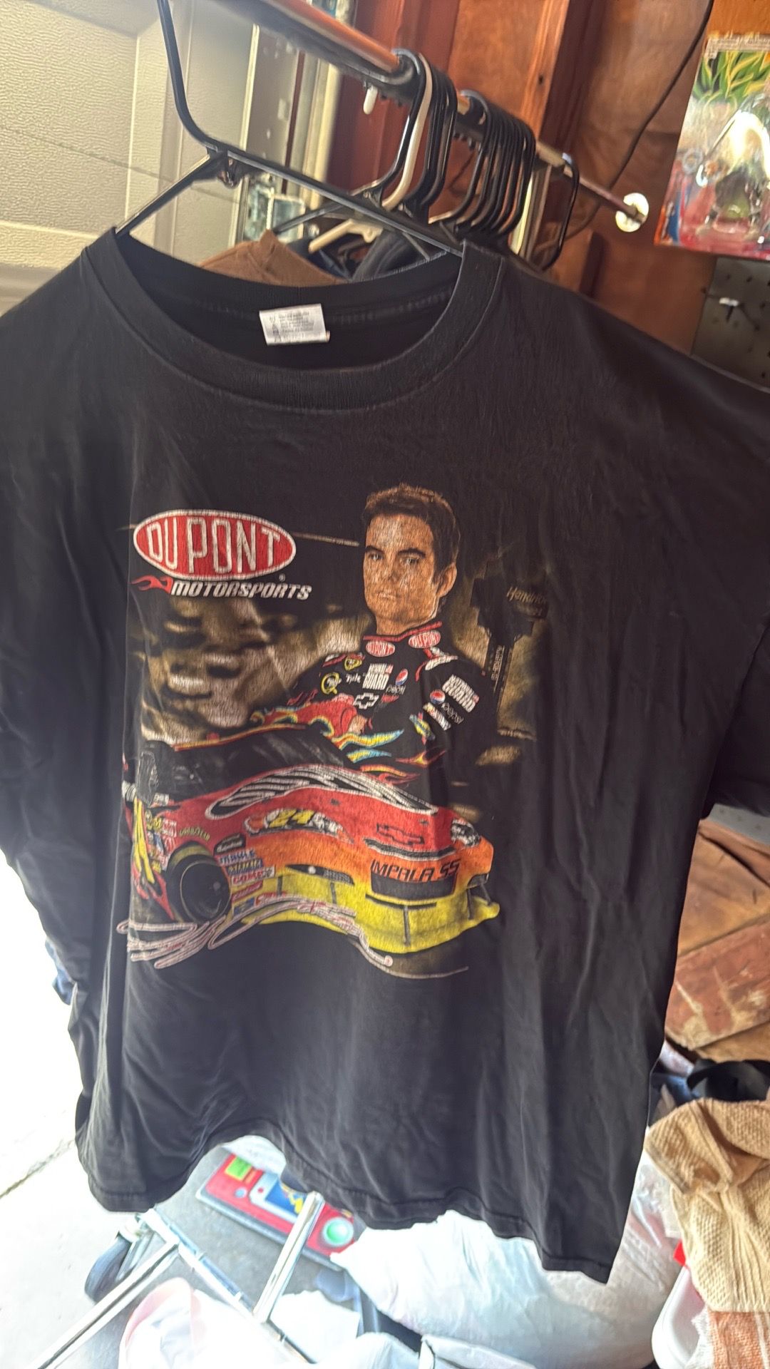 2008 JEFF GORDON #24 T-Shirt Xxl DuPont Impala SS Chase Authentics