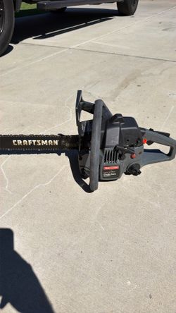 Craftsman 16” Gas Chainsaw – 36cc – Runs Great