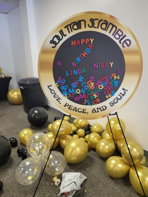 Soul Train SCRAMBLE BOARD