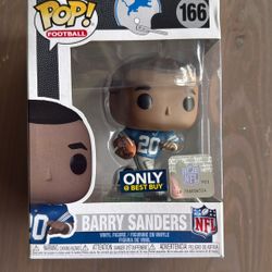 Barry Sanders Pop Funko