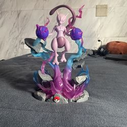 Mewtwo Statue With Led Lights