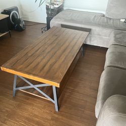Solid Wood Coffee Table
