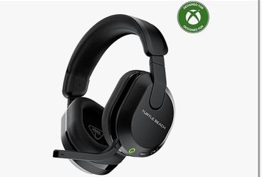 Turtle Beach Gaming Headset Headband Boom Mic Xbox Black White