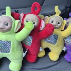 Teletubbies 8" Plush Set Bundle 