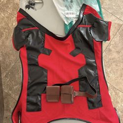 Dogpool - Deadpool and Wolverine Dog Costume Cosplay Halloween 