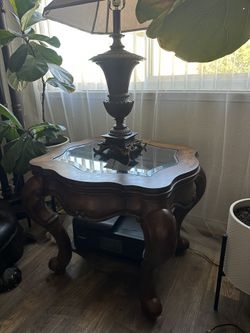 Two Small Tables For Lamp Or Cofee