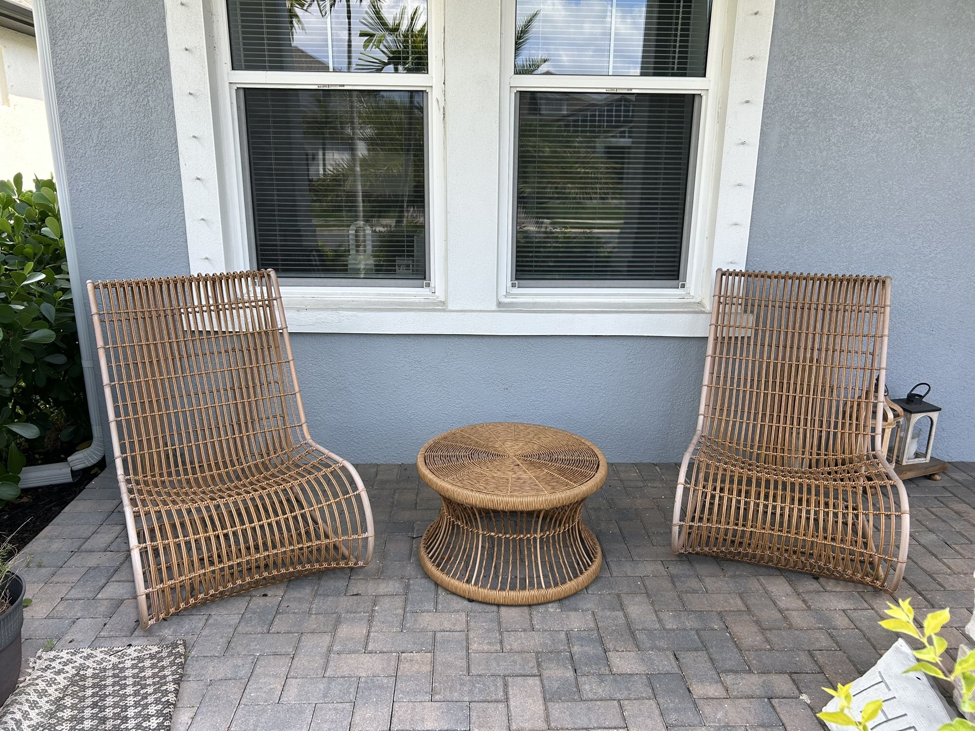 Patio chairs