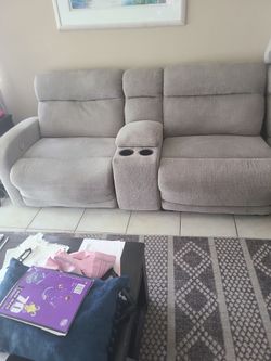 Sectional sofa 4 recliners