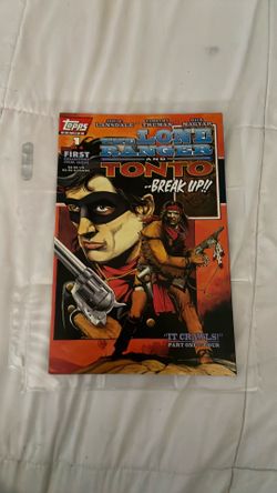 The Lone Ranger and Tonto Topps comics #1