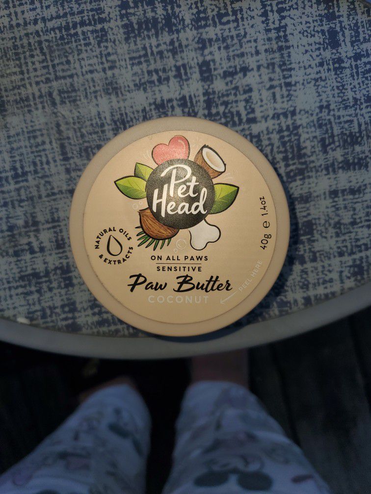 New Pet Head Paw Butter On All Paws Sensative Coconut 
