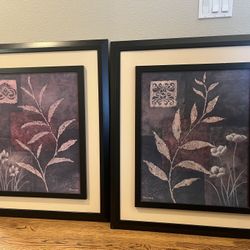 2 Large Wall Pictures